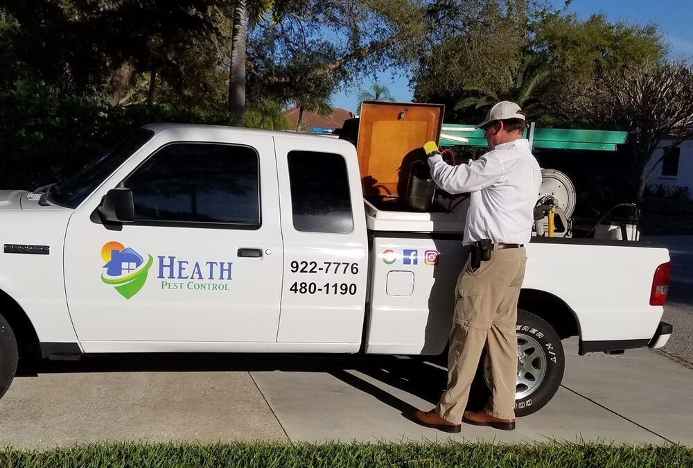 Pest control Heath Pest control truck