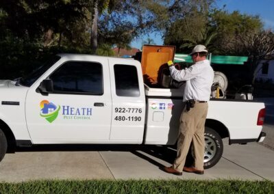 Pest control Heath Pest control truck